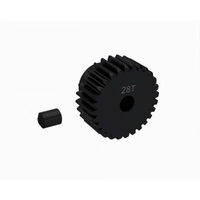 Arrma 28T 0.5 Mod CNC Pinion Gear with 3.2mm Bore, Grom BLX