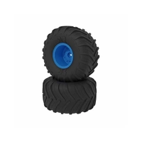 Arrma dBoots Chevron MT Tyre Set Glued, Blue