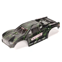 Arrma Vorteks 2wd 223S Painted Body with Hidden Body Mount, Green/Black
