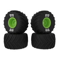 Arrma Dboots Chevron MT Tyre Set Glued, Green, Grom