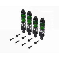 Arrma Assembled F/R Shock Set with 700cst Oil, 4pcs, Green
