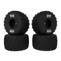 Arrma dBoots Chevron MT Glued Tyre Set, Black, Grom