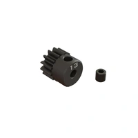 Arrma 13T 0.8Mod 1/8 Bore CNC Steel Pinion Gear, AR311075
