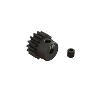 Arrma 16T 0.8Mod 1/8 Bore CNC Steel Pinion Gear, AR311078