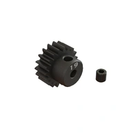 Arrma 19T 0.8Mod 1/8 Bore CNC Steel Pinion Gear, AR311081