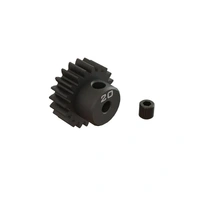 Arrma 20T 0.8Mod 1/8 Bore CNC Steel Pinion Gear, AR311082
