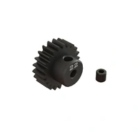 Arrma 22T 0.8Mod 1/8 Bore CNC Steel Pinion Gear, AR311084