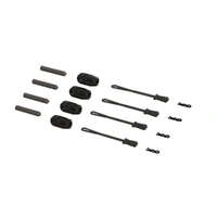 Arrma Brace Rod Ends with Pins and Retainers, 4pcs, 8S BLX, AR320477