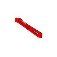 Arrma Front Center Chassis Brace Aluminium 98mm Red, AR320564