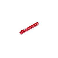Arrma Front Center Chassis Brace Aluminium 118mm Red, AR320565