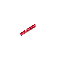 Arrma Rear Center Chassis Brace Aluminium 87mm Red, AR320566
