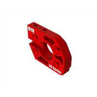 Arrma Aluminum Motor Plate 56 Series, Red, Kraton 8S EXB