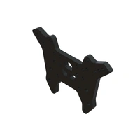 Arrma Front Shock Tower Aluminum Black, Fireteam, AR320686