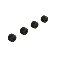 Arrma Red Hub Nut, 2pcs, 8S BLX
