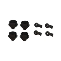 Arrma Heavy Duty Shock Rod End and Spring Cup, 4pcs, Mojave, AR330608