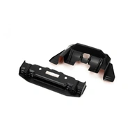 Arrma Felony Painted Splitter And Diffuser, Black/Orange, AR410010