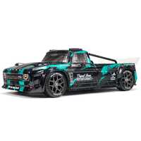 Arrma 1/8 Infraction All-Road Truck 4x4 3S BLX RTR, Black/Teal, ARA4315V3T2