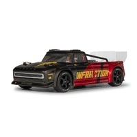 Arrma Infraction 223S DSC 1/8 4X4 RTR Brushless All-Road Car, RTR, Black/Red