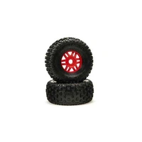Arrma dBoots Fortress Tyre, Red, 2 Pieces, Mojave, AR550065