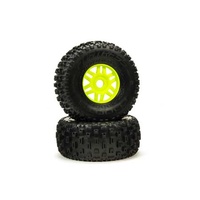 Arrma dBoots Fortress Tyre, Green, 2 Pieces, Mojave ARA550068
