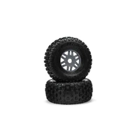 Arrma dBoots Fortress Tyre, Gun Metal Grey, 2 Pieces, Mojave, AR550069
