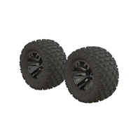 Arrma Dboots 'Fortress MT' Tyre Set Glued Gun Metal, 2pcs, AR550086