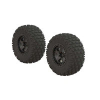 Arrma dBoots 'Fortress SC' Tyre Set Glued Gun Metal, 2pcs, AR550087