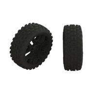Arrma dBoots '2HO' Tyre Set Glued Gun Metal, 2pcs, AR550088