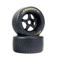 Arrma dBoots Hoons 53/100 2.9 Gold Tire Set on 5 Spoke Wheels, 2pcs