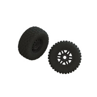 Arrma Boots Fortress LP Tire Set, Mojave 4S AR550110