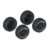 Arrma dBoots Fortness Tire Set Glued, Black, 4pcs, Grom