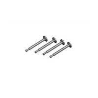 Arrma Shock Mount Pin 3x33mm Silver, 4pcs