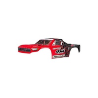 Arrma Body Painted Decal Trim Red Senton, Mega, AR402251