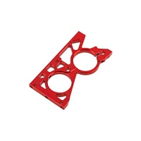 Arrma Bulkhead MidRear Aluminum Red Nero, AR320262