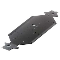 Arrma Chassis Aluminum SWB Silver/Blue Typhon, AR320188