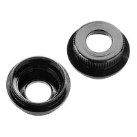 Arrma Shock Cap Lower Aluminum Black (2), AR330205