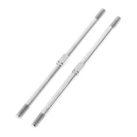 Arrma Steel Turnbuckle, 5x115mm, Nero, 2 Pieces, AR340101