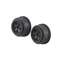 Arrma SC 2.2/3.0 Wheel 14mm Hex Black (2), AR510096