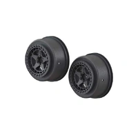 Arrma SC 2.2, 3.0 Wheel, 14mm Hex, Black, 2 Pieces, AR510096
