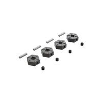 Arrma Wheel Hex Metal 12mm (4), AR310816