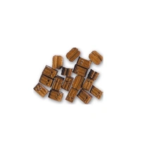 Artesania Double Blocks 5.0mm (18) Wooden Ship Accessory [8526]