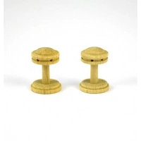 Artesania Capstan Vertical 15mm (2) Wooden Ship Accessory [8580]