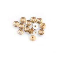 Artesania Cannon Wheels 4.0 x 1.5mm Brass (24) Wooden Ship Accessory [8644]