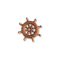 Artesania Ships Wheel 30.0mm Metal (2) Wooden Ship Accessory 8714