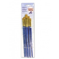 Artesania 17071 Flat Brush Set 2, 4, 6 & 10 (4) Paint Brush