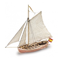 Artesania 18010 1/25 San Juan Nepomuceno's Jollyboat Wooden Ship Model