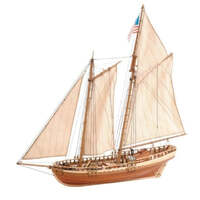 Artesania 1/41 Virginia American Schoon Wooden Ship Model Kit [22115]