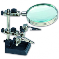 Artesania Third Hand w/Magnifying Glass For Electronics Modelling Tool 27022
