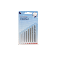 Artesania Set of 8 HSS-E Cobalt Steel Drill Bits (Diam. 1-1.5-1.8-2.0-2.5-3.0-4.0) [27217]