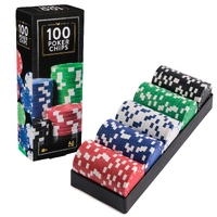 Classic 100pce 11.5gm Poker Chips